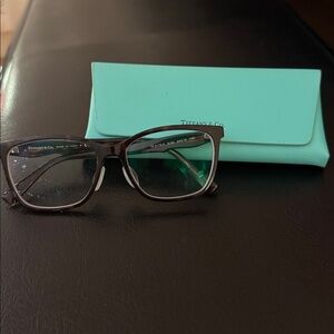 Tiffany & Co. Brown Tortoise Glasses (with Case)